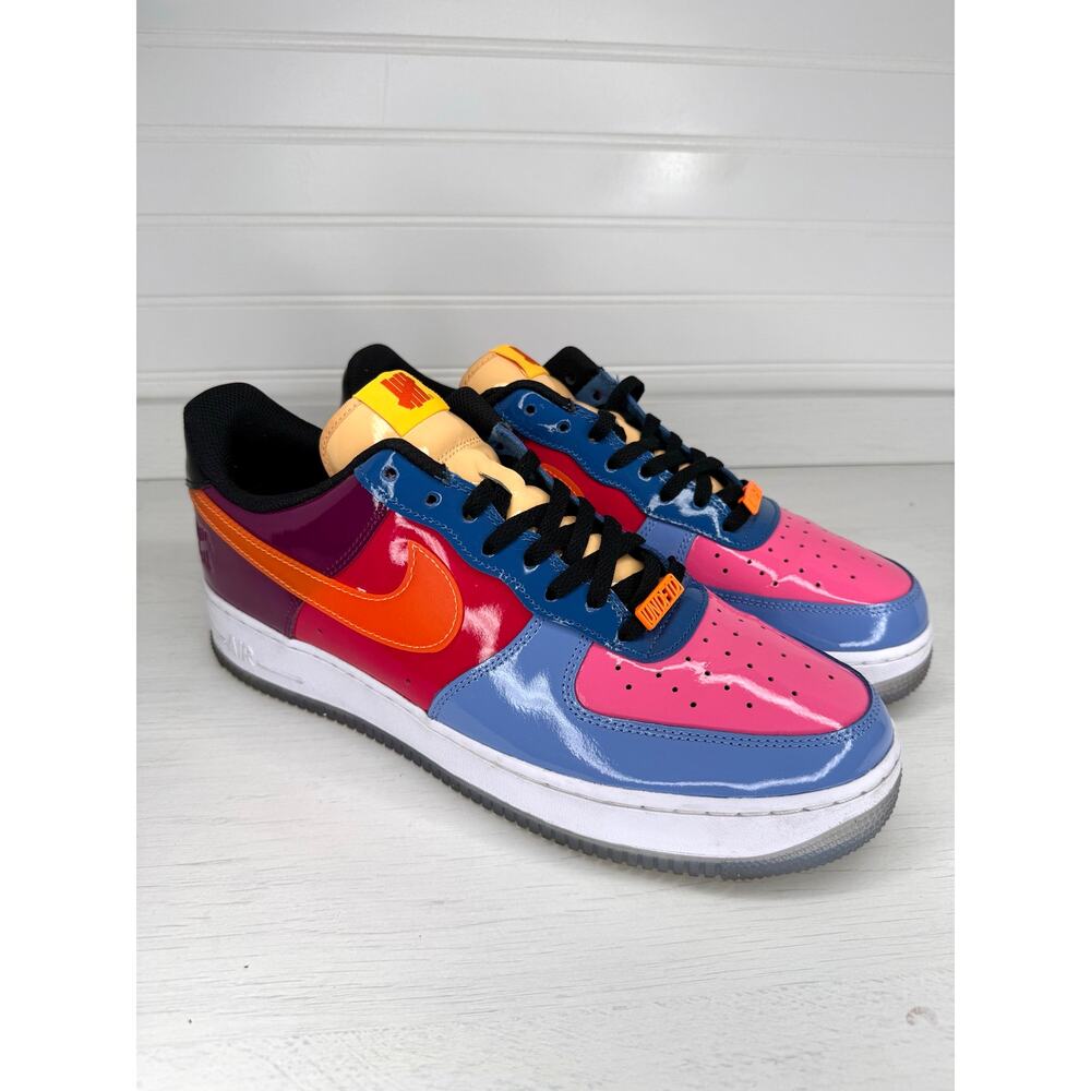Nike Air Force 1 Low SP Undefeated Multi Patent Leather DV5255-400 Men’s Size 12 - Picture 2 of 9